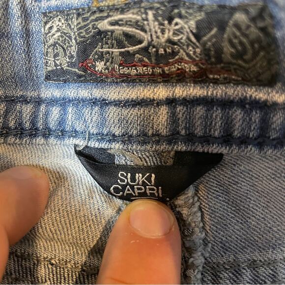 Silver Jeans Suki Capri Size 27 - Picture 4 of 8